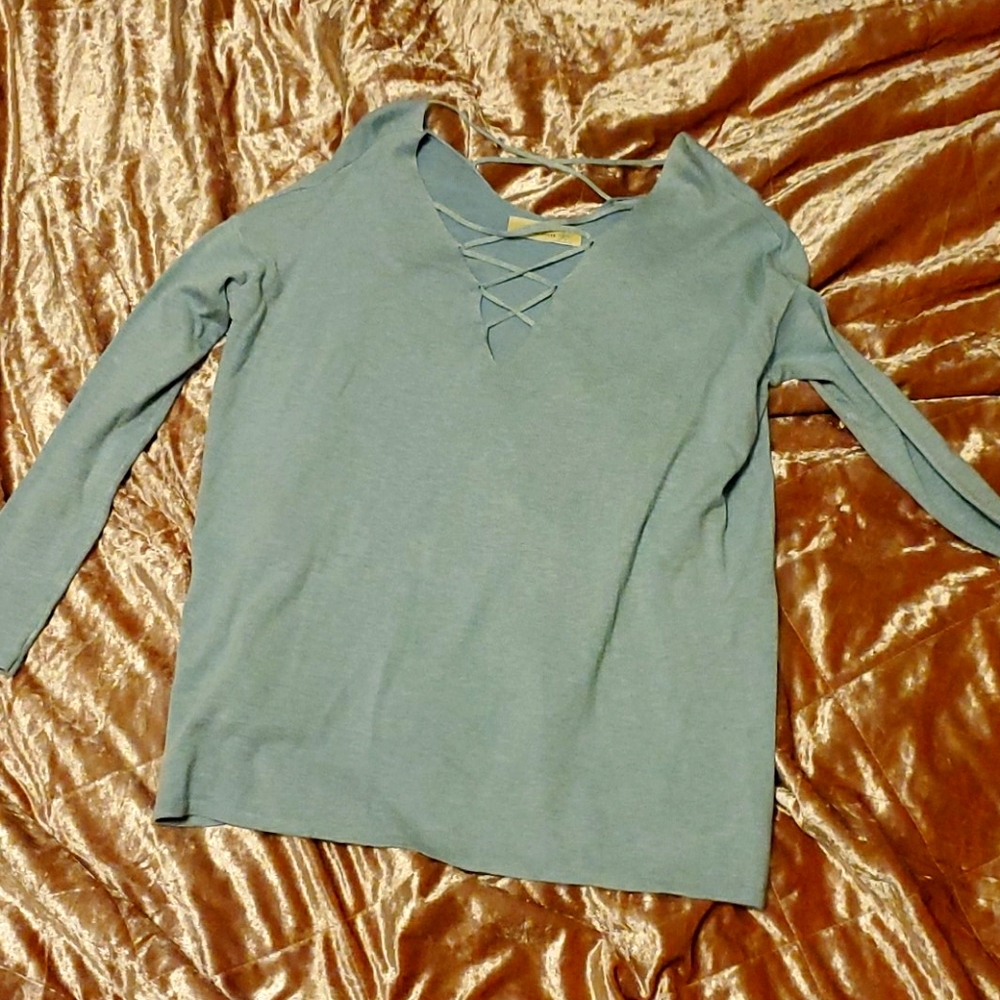 Baby blue sweater